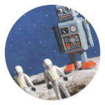 Giant Robot on the Moon stickers