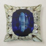 Giant Sapphire Emerald Diamonds Costume Jewelry pillows