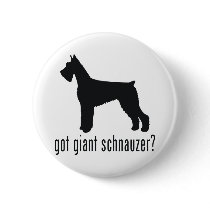 Giant Schnauzer Pinback Button