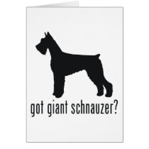 Giant Schnauzer Cards
