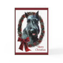 Giant Schnauzer Christmas Gifts cards