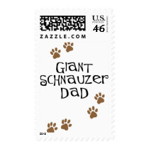 Giant Schnauzer Dad Postage