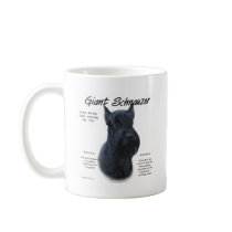 Giant Schnauzer History Design mugs