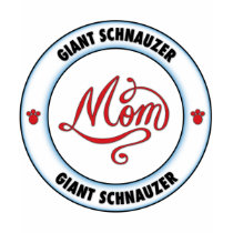 GIANT SCHNAUZER mom t-shirts