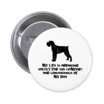 Giant Schnauzer Pinback Button
