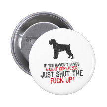 Giant Schnauzer Pinback Buttons