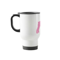 Giant Schnauzer (pink) mugs