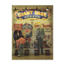 Giant Shoe Museum Post Card
