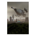 Giant Spacecraft Arrival 2 Poster posters