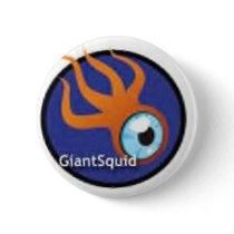 Giant Squid Button for Squidoo Lensmasters by Jeanniec Giant Squid Button for Squidoo Lensmasters