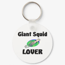 Giant Squid Lover keychains by AnimalShirts Giant Squid Lover keychains