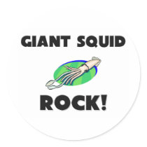 Giant Squid Rock stickers