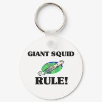 GIANT SQUID Rule! keychains by AnimalShirts GIANT SQUID Rule! keychains