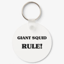 Giant Squid Rule keychains by AnimalShirts Giant Squid Rule keychains