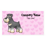 Giant/Standard/Miniature Schnauzer Love Business Card Templates