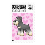 Giant/Standard/Miniature Schnauzer Love Postage
