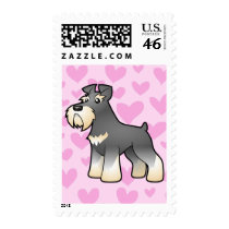 Giant/Standard/Miniature Schnauzer Love Postage