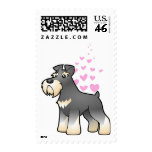 Giant/Standard/Miniature Schnauzer Love postage