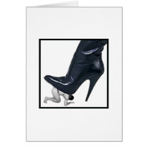 Giant Stiletto Boot Cards