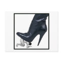 Giant Stiletto Boot Post Cards postcards