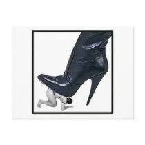 Giant Stiletto Boot Post Cards postcards