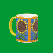 Giant Sunflower - mug mugs