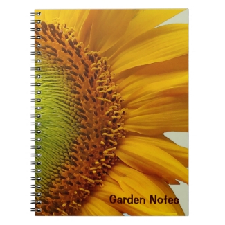 Giant Sunflower Spiral-Bound Notebook
