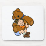 Giant Teddy Bear Hug Mouse Pad