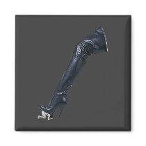 Giant Thigh High Boot Magnets by uniqueandkinky Giant Thigh High Boot Magnets