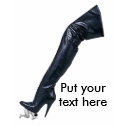 Giant Thigh High Boot T-Shirts shirt