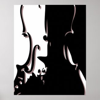 Giant Violin 16x20 Poster