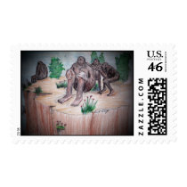 Giant wakes stamps