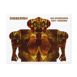 GIBBERISH - obi spobeobak obit toboobo postcards
