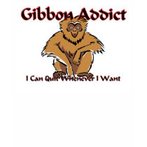 Gibbon Addict t-shirts