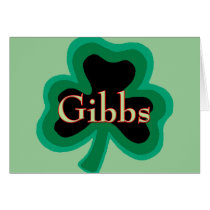 Gibbs Family cards