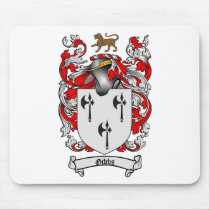GIBBS FAMILY CREST -  GIBBS COAT OF ARMS mousepads