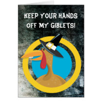 Giblet-Free Thanksgiving Card cards
