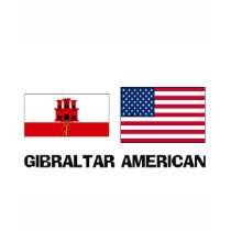 Gibraltar American t-shirts by flagshirt Gibraltar American t-shirts