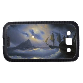 Gibraltar by Night Ivan Aivasovsky seascape waters Samsung Galaxy SIII Cases