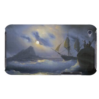 Gibraltar by Night Ivan Aivasovsky seascape waters iPod Touch Cover
