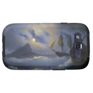 Gibraltar by Night Ivan Aivasovsky seascape waters Samsung Galaxy SIII Case