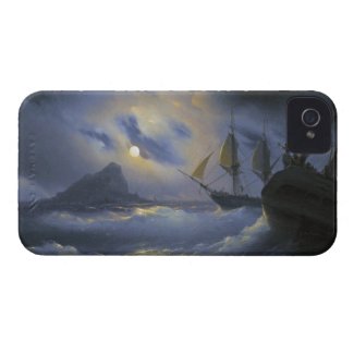 Gibraltar by Night Ivan Aivasovsky seascape waters iPhone 4 Cover