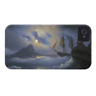 Gibraltar by Night Ivan Aivasovsky seascape waters iPhone 4 Cover