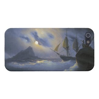 Gibraltar by Night Ivan Aivasovsky seascape waters iPhone 5 Cover