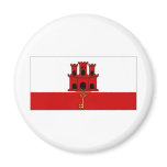 Gibraltar City Flag Magnets