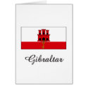 Gibraltar Flag Design cards