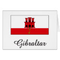Gibraltar Flag Design cards