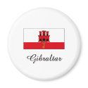 Gibraltar Flag Design magnets by flagshirt Gibraltar Flag Design magnets