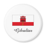Gibraltar Flag Design Fridge Magnets