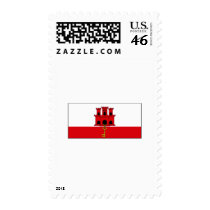 Gibraltar FLAG International postage by flagshirt Gibraltar FLAG International postage